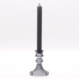 Vintage Dinner Candle Holder - Midnight Grey (2 pcs) - SHAMTAM.COM