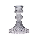 Vintage Dinner Candle Holder - Midnight Grey (2 pcs) - SHAMTAM.COM