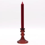 Vintage Dinner Candle Holder - Vampire Red (2 pcs) - SHAMTAM.COM