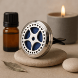 Car Air Freshener Diffuser, Auto Wheel 10 Pads - SHAMTAM.COM