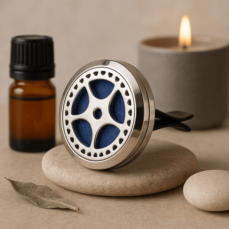 Car Air Freshener Diffuser, Auto Wheel 10 Pads - SHAMTAM.COM