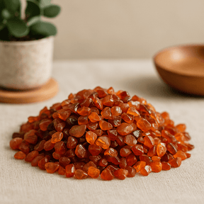 Carnelian Gemstone Chips 1KG Bulk - SHAMTAM.COM