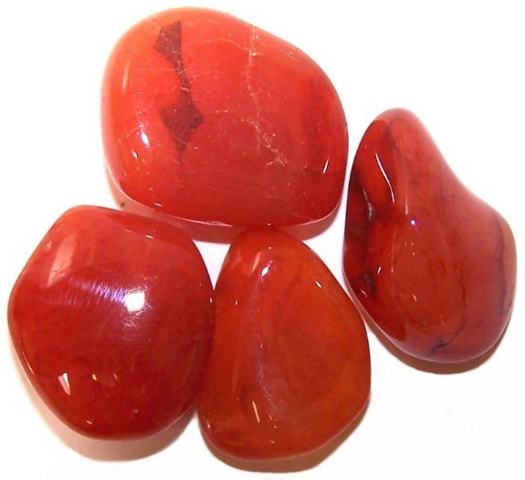 Carnelian Tumbled Stones - Crystals Gemstones - SHAMTAM.COM