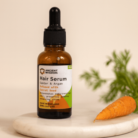 Carrot Seed Hair Serum Organic 30ml - SHAMTAM.COM