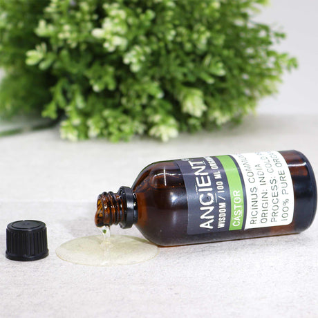 Castor Base Oil Organic 100ml - SHAMTAM.COM
