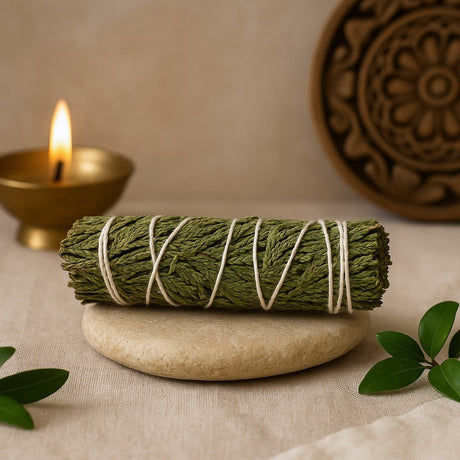 Cedar Smudge Stick Mini 11 cm - SHAMTAM.COM