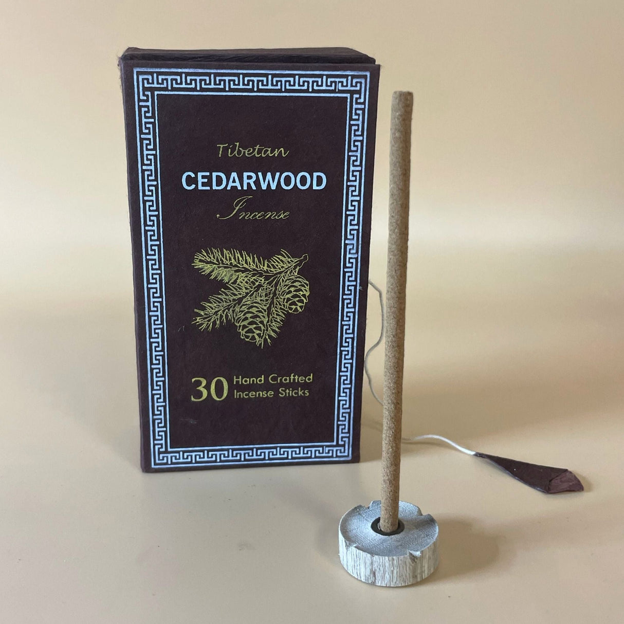 Cedarwood Dhoop Incense Gift Set, 30 Sticks - SHAMTAM.COM