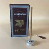 Cedarwood Dhoop Incense Gift Set, 30 Sticks - SHAMTAM.COM
