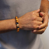 Citrine Bracelet Cedarwood Solar Plexus Chakra - SHAMTAM.COM