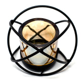 Centrepiece Iron Votive Candle Holder - 1 Cup Single Ball - SHAMTAM.COM