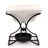 Oil Burner Ceramic & Metal Square Stand - SHAMTAM.COM