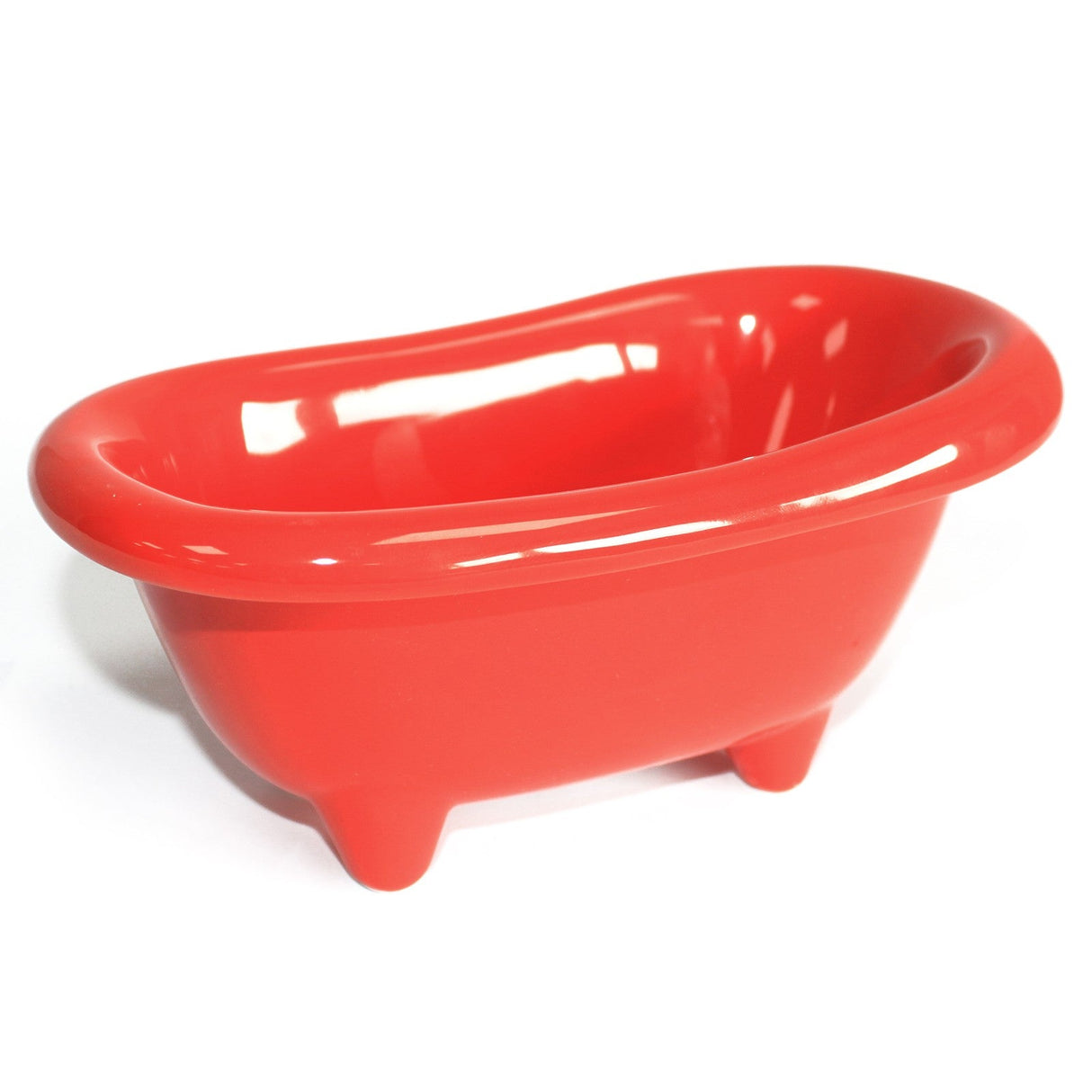 Ceramic Mini Bath - Poppy Red - SHAMTAM.COM