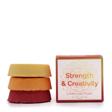 Bath Fizz Chakra - Strength & Creativity - SHAMTAM.COM