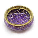 Chakra Charcoal Incense Jar - Crown - Sahasrara - SHAMTAM.COM