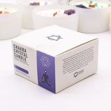 Third Eye Chakra Crystal Candle - Ajna - SHAMTAM.COM