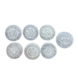 Chakra Charging Plates Selenite Set of 7 - SHAMTAM.COM