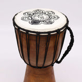 Djembe Drum Chakra Wide Top - 17cm - SHAMTAM.COM