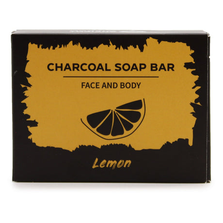 Charcoal Soap 85g - Lemon - SHAMTAM.COM