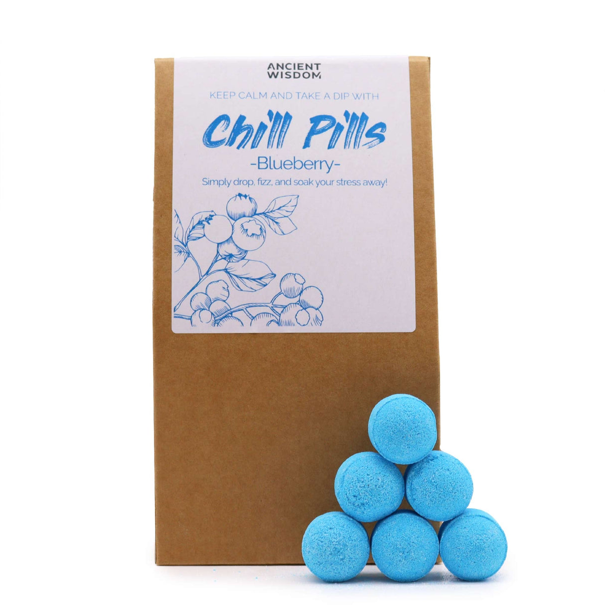 Bath Bombs - Blueberry - Gift Pack 350g - SHAMTAM.COM