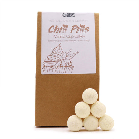 Bath Bombs - Vanilla Cup Cake - Gift Pack 350g - SHAMTAM.COM