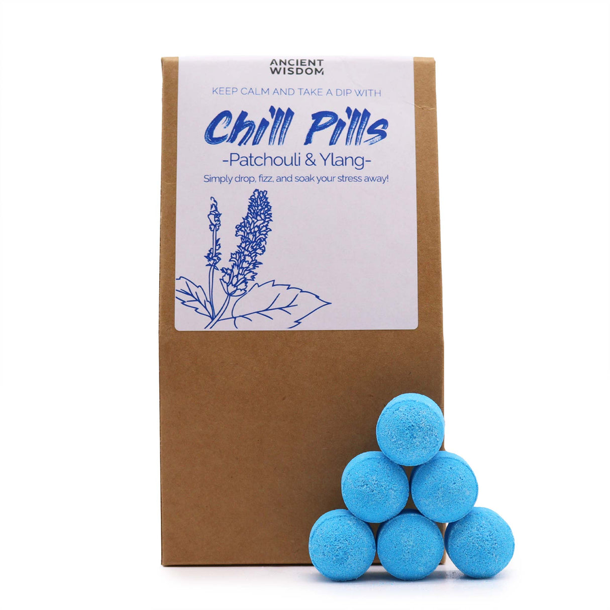 Bath Bombs - Ylang & Patchouli - Gift Pack 350g - SHAMTAM.COM