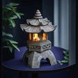 Chinese Style Tower Stone Lantern - SHAMTAM