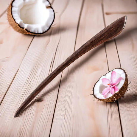 Chinese Style Wooden Hairpin - SHAMTAM