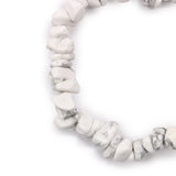 White Jasper Bracelet Chipstone Crystal Gemstone - SHAMTAM.COM