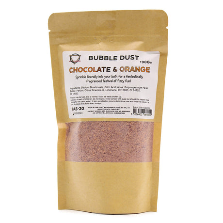 Chocolate & Orange Bath Dust 190g - SHAMTAM.COM