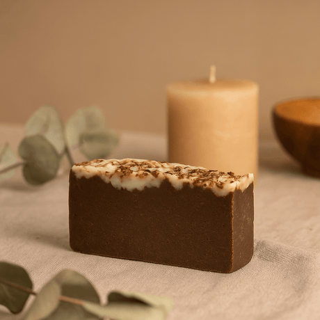 Chocolate Soap Bar - Olive Oil Cold Process - SHAMTAM.COM