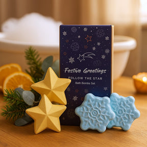 Christmas Bath Bomb Gift Set of 4 - SHAMTAM.COM