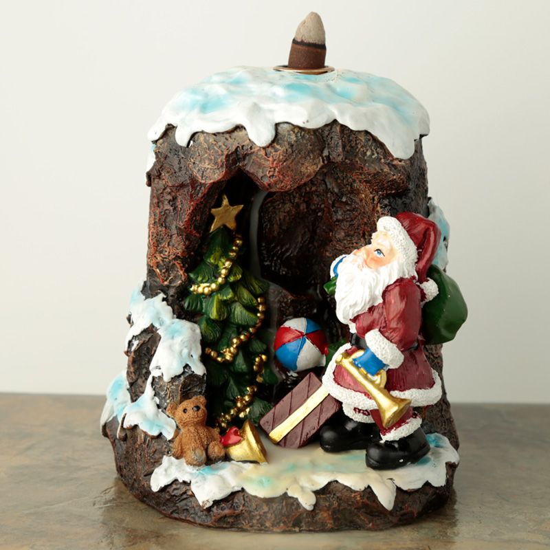 Christmas Santa's Grotto Backflow Incense Burner - SHAMTAM.COM