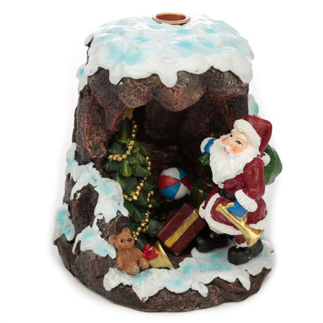 Christmas Santa's Grotto Backflow Incense Burner - SHAMTAM.COM