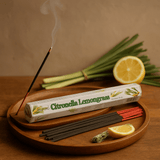 Citronella and Lemongrass Incense - SHAMTAM.COM