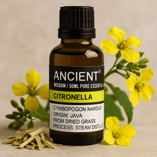 Citronella Essential Oil Steam Distilled 50ml