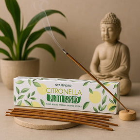 Citronella Masala Incense Sticks, Plant Based - SHAMTAM.COM