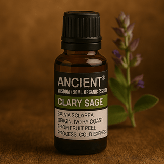 Clary Sage Essential Oil Organic 50ml Steam Distilled