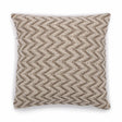 Boho Cushion Cover - Herringbone Wide Grey - 40x40cm - SHAMTAM.COM