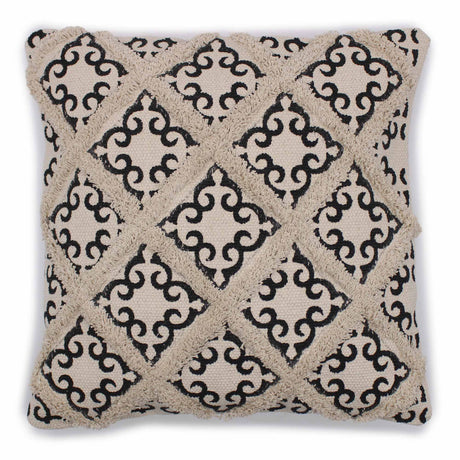 Boho Cushion Cover - Lux Criss - Cross & Print - 45x45cm - SHAMTAM.COM