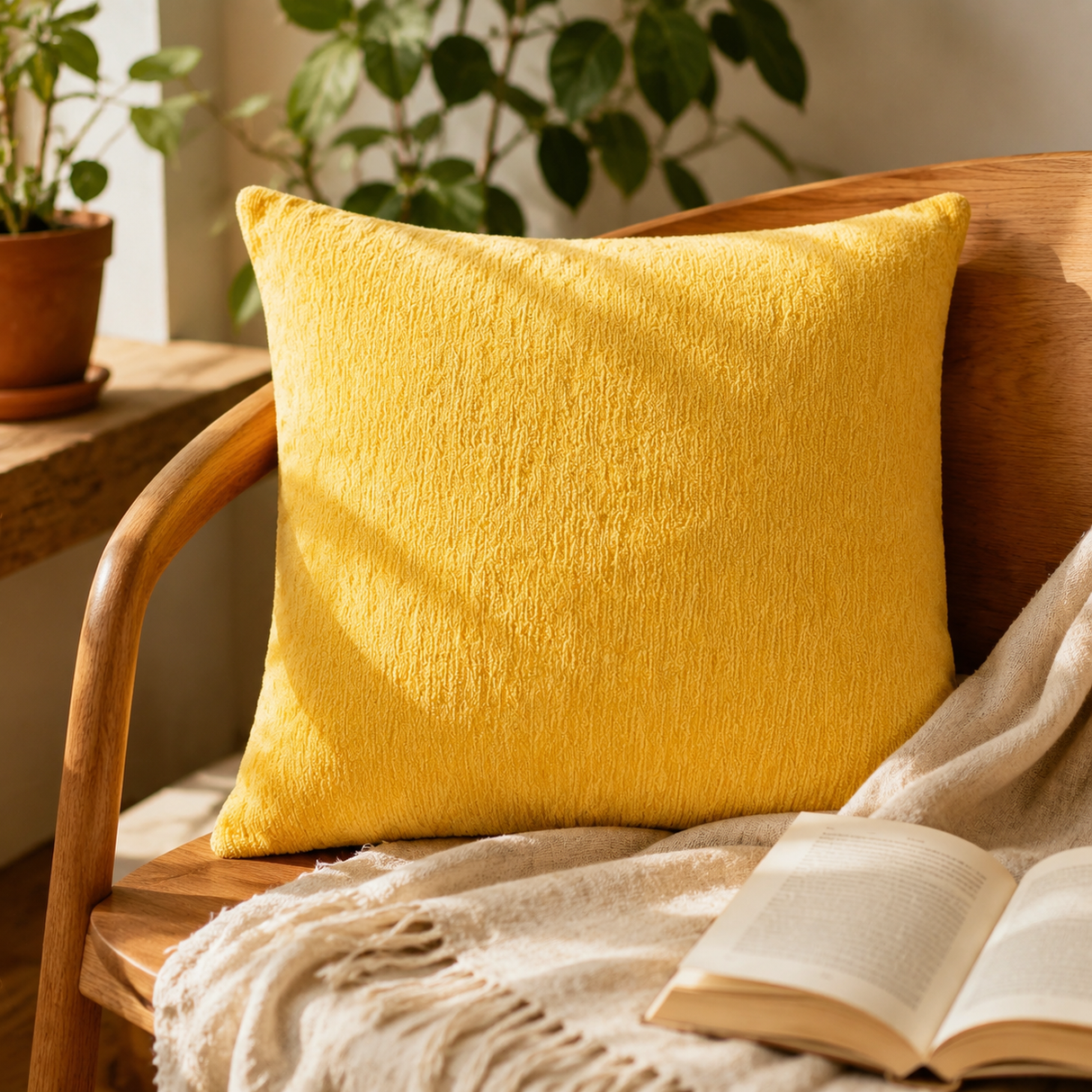 Classic Cushion Cover - Marigold Loom - 45 × 45 cm