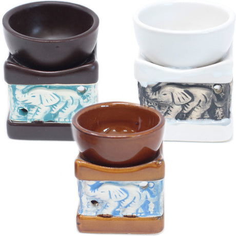 Elephant Oil Burner (aast) - SHAMTAM.COM