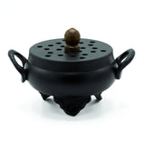 Classic Iron Cauldron Burner - SHAMTAM.COM