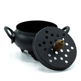 Classic Iron Cauldron Burner - SHAMTAM.COM