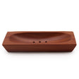 Classic Mahogany Soap Dish - Rectangle - SHAMTAM.COM