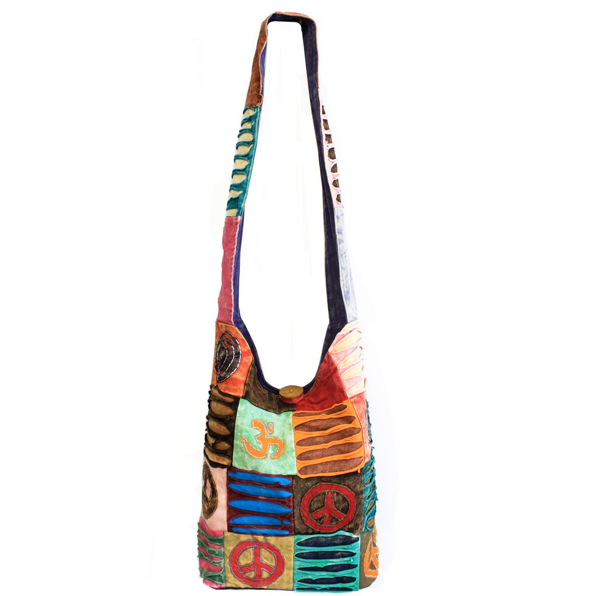 Classic Peace Sling Bags (asst des) - SHAMTAM.COM