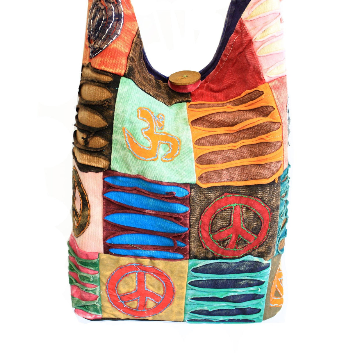 Classic Peace Sling Bags (asst des) - SHAMTAM.COM