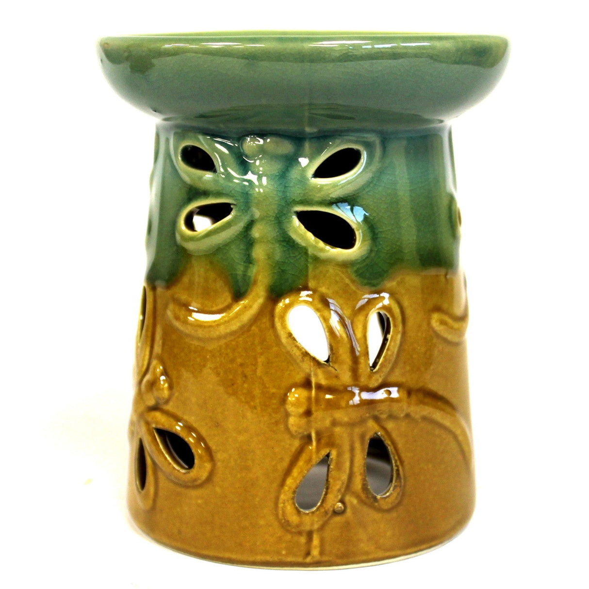 Rustic Oil Burner - Dragonfly (assorted) - SHAMTAM.COM