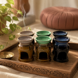 Classic Rustic Oil Burner - Heart Cut-out (assorted)