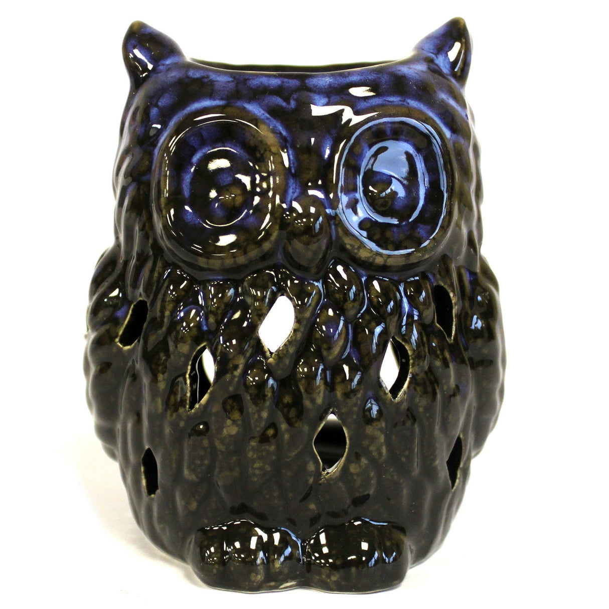 Rustic Oil Burner - Owl (assorted) - SHAMTAM.COM