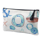 Classic Zip Pouch - Anchors - SHAMTAM.COM